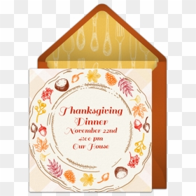 Circle, HD Png Download - thanksgiving dinner png