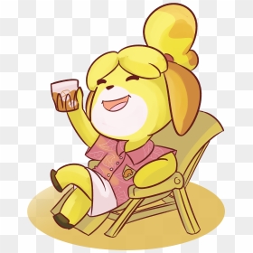 Isabelle"s Vacation - Cartoon, HD Png Download - vacation png