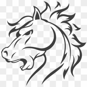 Horse Logo Illustration - Horse Logo Png, Transparent Png - horse logo png
