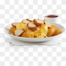 Chick Fil A Hash Brown Scramble Bowl, HD Png Download - scrambled eggs png