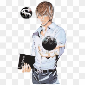 Death Note Light Render Photo - Death Note Light, HD Png Download - death note png