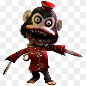 Murder Monkey Current - Monkey Business Dark Deception, HD Png Download - real monkey png