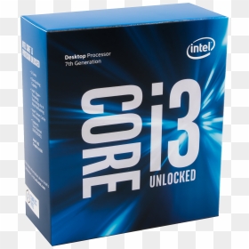 7th Gen Intel Core I3 Unlocked Box - Intel I3 7350k, HD Png Download - intel png