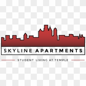 T Transparent Temple University - Skyline, HD Png Download - temple university logo png
