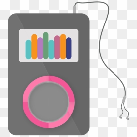 Transparent Ipod Png - Earphones Vector Png, Png Download - ipod png