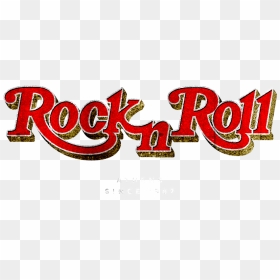 Transparent Rocks Rock N Roll - Rock And Roll Logo, HD Png Download - rock and roll png