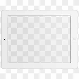 Ipad Transparent Png - White Ipad Transparent Background, Png Download - ipad png transparent