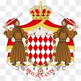 Monaco Royal Family Crest, HD Png Download - prince crown png