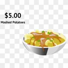 "mashed Potatoes - Mashed Potato Clipart Png, Transparent Png - mashed potatoes png