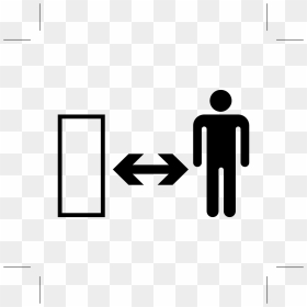 Human Distance Png, Transparent Png - safety icon png