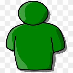 Head, Green, Icon, Outline, Symbol, People, Man, Person - Person Symbol, HD Png Download - person outline png