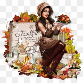 Illustration, HD Png Download - thanksgiving dinner png