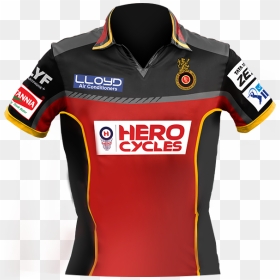Royal Challengers Bangalore Jersey 2017 , Png Download - 2020 Ipl All Team Jersey, Transparent Png - royal challengers bangalore logo png