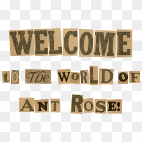 Welcome To The World Of Ant Rose Rosemary Mack Lighter - Calligraphy, HD Png Download - rosemary png