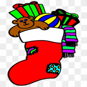 Stuffed Christmas Stocking Gifts For Him - Christmas Stocking, HD Png Download - christmas stockings png