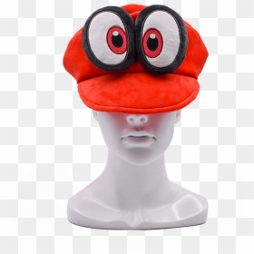 Anime Super Mario Cosplay Big Eye Odyssey Cappy Red - Stuffed Toy, HD Png Download - cappy png