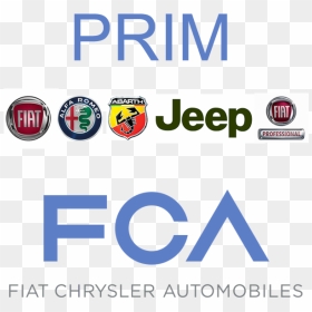 Logo Fiat Chrysler Group , Png Download - Fca Chrysler Logo Png, Transparent Png - fiat logo png