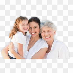 Mother And Grandmother Png, Transparent Png - dentist png