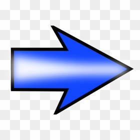 Picture Of Arrow Pointing Right - Blue Arrow Clipart, HD Png Download - arrow pointing right png