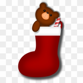 Christmas Sock Cartoon Transparent, HD Png Download - christmas stockings png
