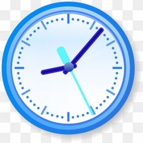 School Clock Clipart Graphic Download Clock Clipart - Blue Clock Clip Art, HD Png Download - clocks png