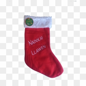 Christmas Stockings - Nadolig Llawen - Christmas Stocking, HD Png Download - christmas stockings png