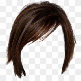 Hairstyles Png Transparent Images - Brown Hair Male Wig, Png Download - haircut png