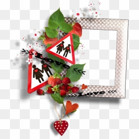 Cadre Png St Valentin - Valentine's Day, Transparent Png - romantic love frames png