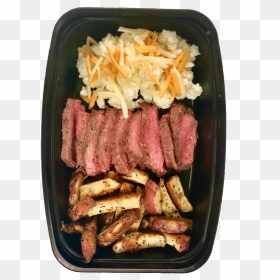 Creamy Scrambled Eggs Mixed With Sautéed Beef Tenderloin - Roast Beef, HD Png Download - scrambled eggs png