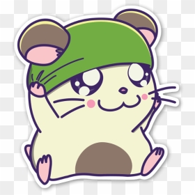 Cappy Sticker - Hamtaro, HD Png Download - cappy png