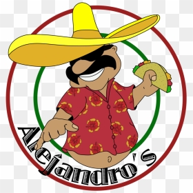 Alejandros Tacos - Alejandro Mexican, HD Png Download - taco clipart png