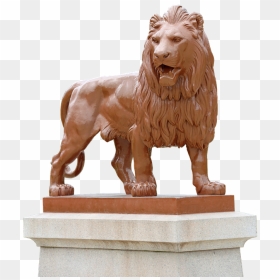 Lion Transparent Png Image Free, Png Download - pedestal png