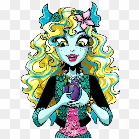 Character Monster High Lagoona Blue, HD Png Download - sea monster png
