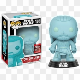 Vinyl Star Wars Celebration - Funko Pop Star Wars Qui Gon Jinn, HD Png Download - gon png