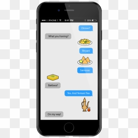 1 Baklava Iphone Mockup - Org Mobile, HD Png Download - dabbing emoji png