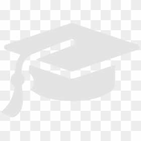 Education Icon Png Blue Clipart , Png Download - Transparent White Graduation Cap, Png Download - education cap png