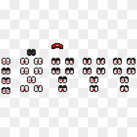 Cappy Eyes Pixel Art, HD Png Download - cappy png