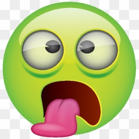 Smiley, HD Png Download - tongue out emoji png