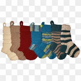 Christmas Stockings , Png Download - Knitting, Transparent Png - christmas stockings png