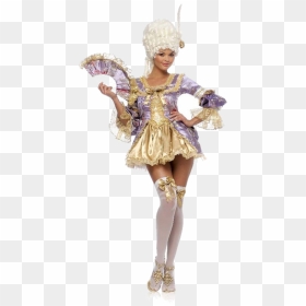 Sexy Marie Antoinette Costume - Colonial Costumes For Couples, HD Png Download - marie avgeropoulos png
