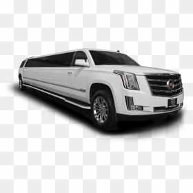 White Escalade Limo - Escalade Limo Png, Transparent Png - limo png