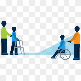 Sitting, HD Png Download - person in wheelchair png