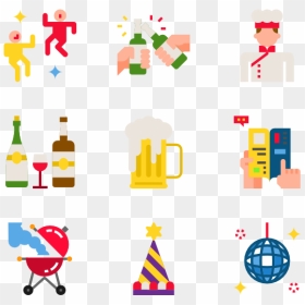 Welcome Party Icons, HD Png Download - celebration images png