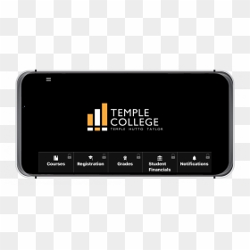 Available For Ios And Android - Cg06, HD Png Download - temple university logo png