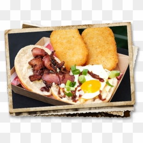 Free Range Eggs Meet Middle Bacon And Fresh Bun To - Fried Egg, HD Png Download - scrambled eggs png
