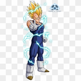 Thumb Image - Dragon Ball Vegeta Ssj2, HD Png Download - majin vegeta png