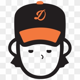 Dude Baseball Logo-01 - Logo, HD Png Download - baseball logo png