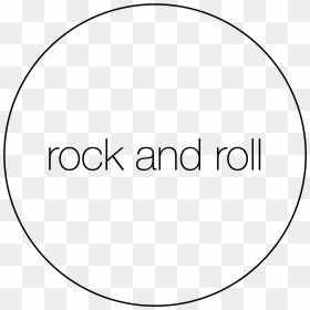 Attribute Motif Rock And Roll - Circle, HD Png Download - rock and roll png