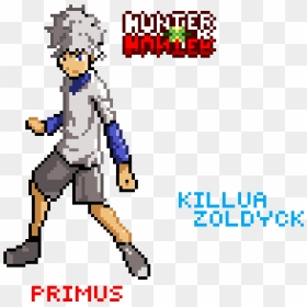 Hunter X Hunter Gon Pixel Art , Png Download - Hunter X Pixel Killua, Transparent Png - gon png