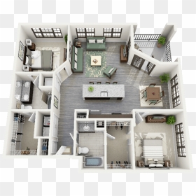 House Building Ideas Sims 4, HD Png Download - apartment png